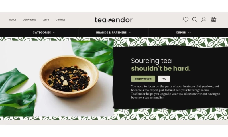 TeaVendor.com - Big Commerce