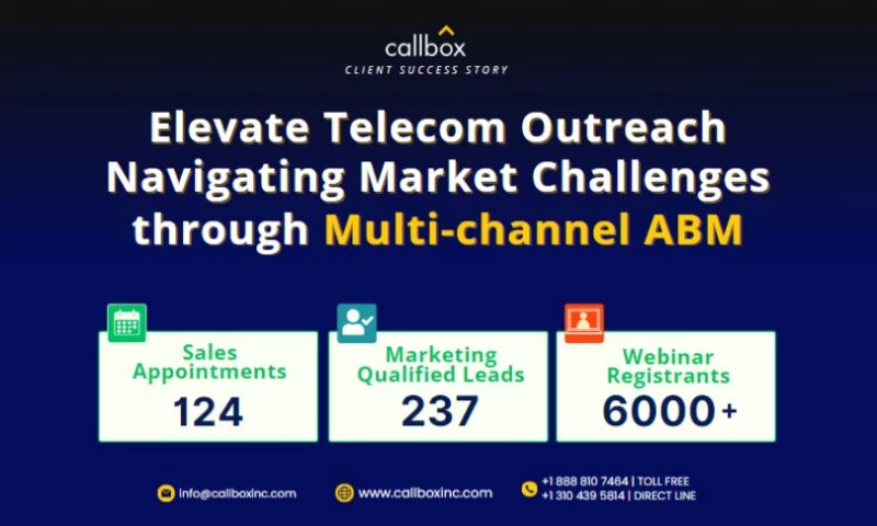 Callbox - Elevate Telecom Outreach Navigating Market Challenges through Multi-channel ABM
