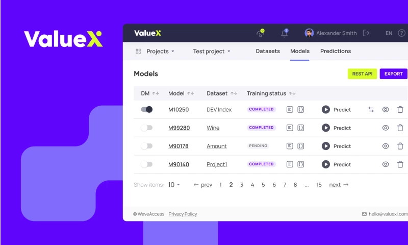 WaveAccess - Artificial Intelligence Engine