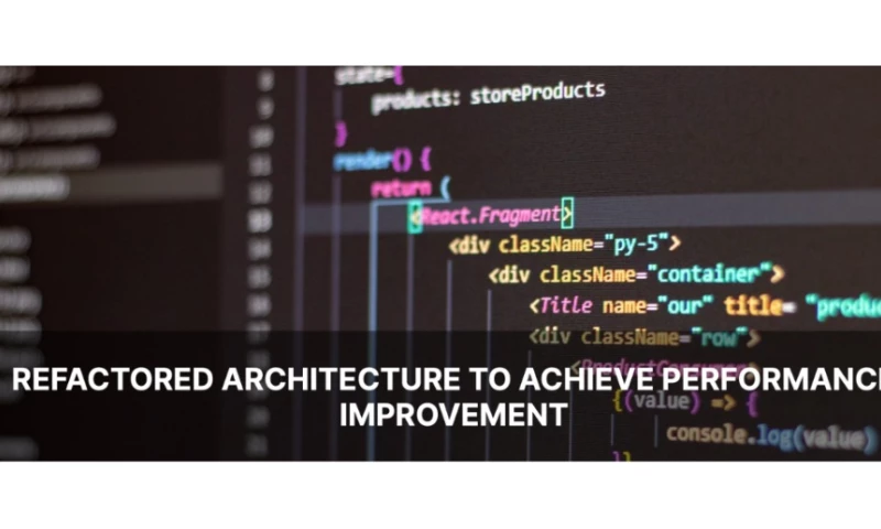 OpenTurf Technologies - Refactored Architecture for improving performance engineering