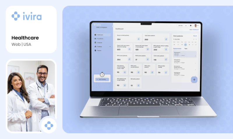 Ivira Health Web Application