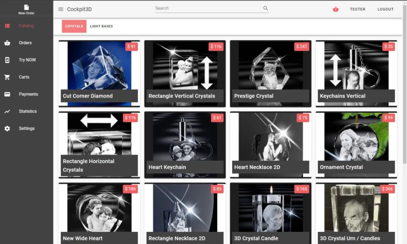 Alva Commerce - A B2B Order System For Cockpit3D