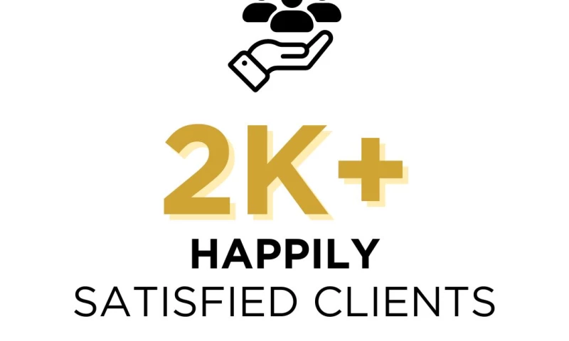 2K+ Happily Satisfied Clients
