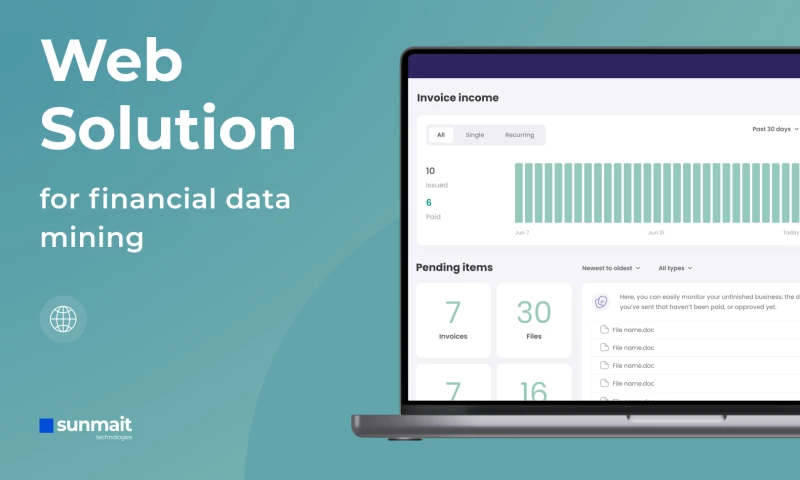Sunmait Technologies - App for financial information data mining