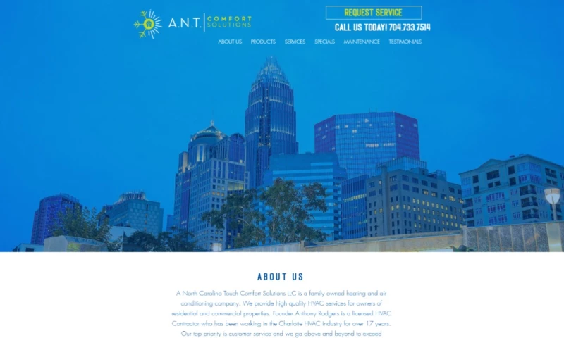 Ant Comfort Solution Heating and Air Conditioning