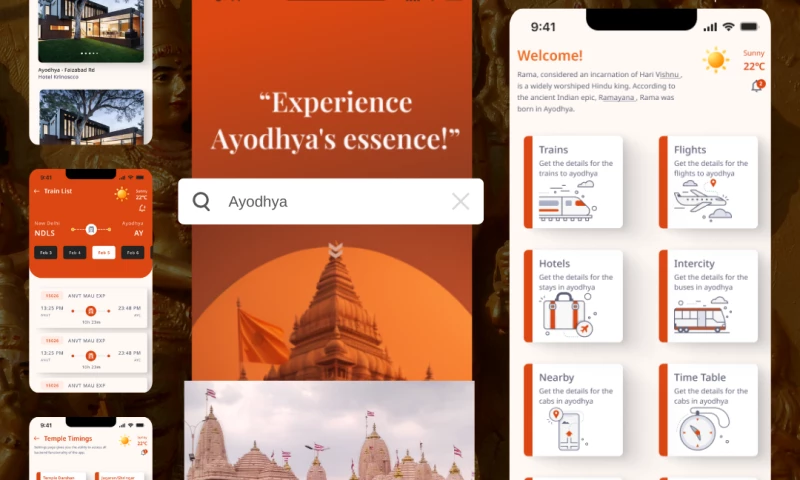 Ayodhya App Design