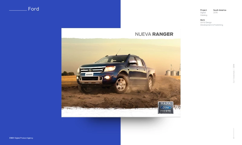 E180 Digital Product Agency - Ford SourceBook