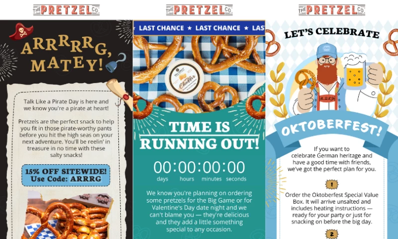 2.3x list size with 45% of revenue coming from email