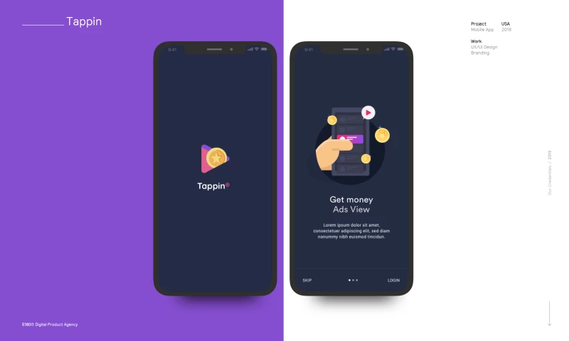 E180 Digital Product Agency - Tapping