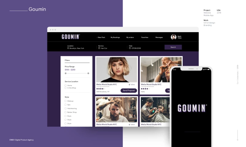 E180 Digital Product Agency - Goumin