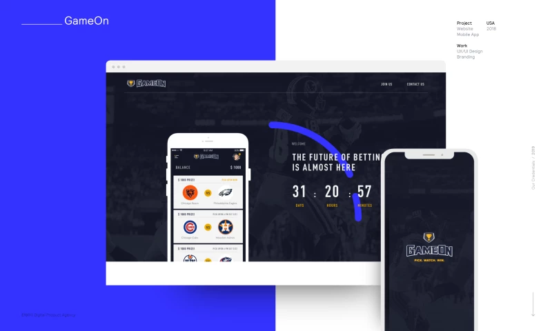 E180 Digital Product Agency - GameOn