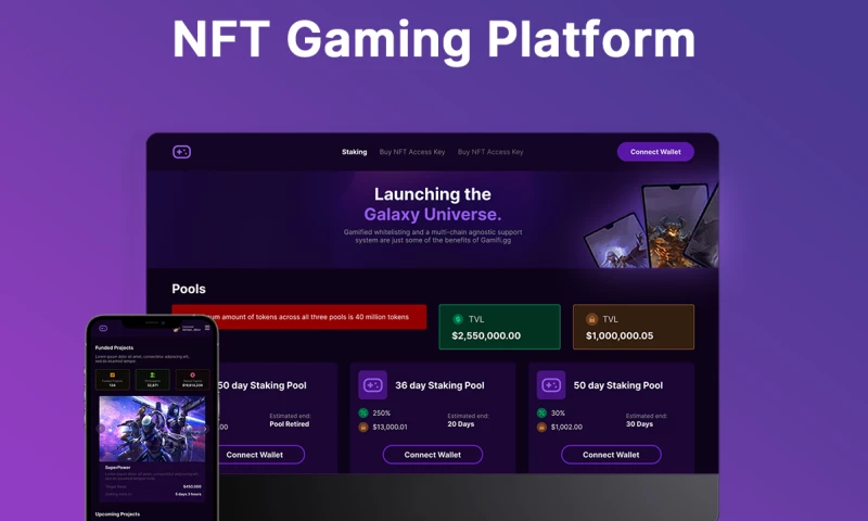 NFT Gaming Launchpad