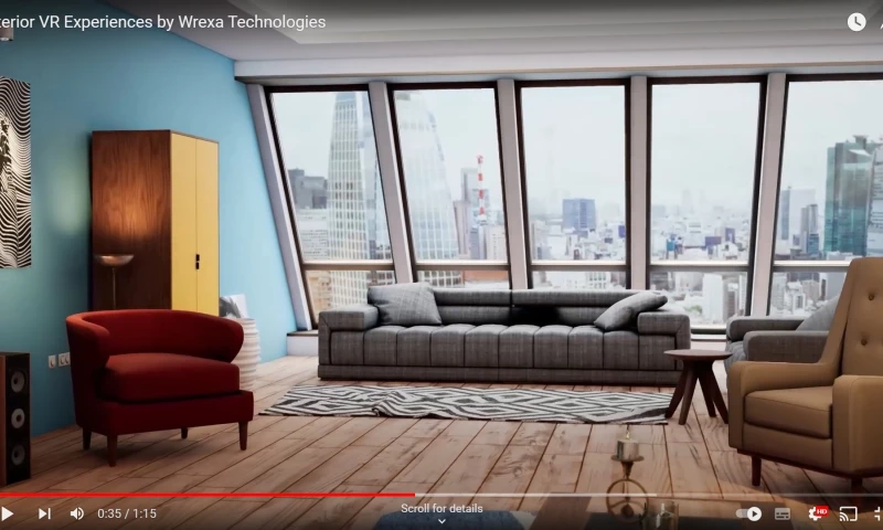 Wrexa Technologies - VR Interior showcase for Casa Grand India