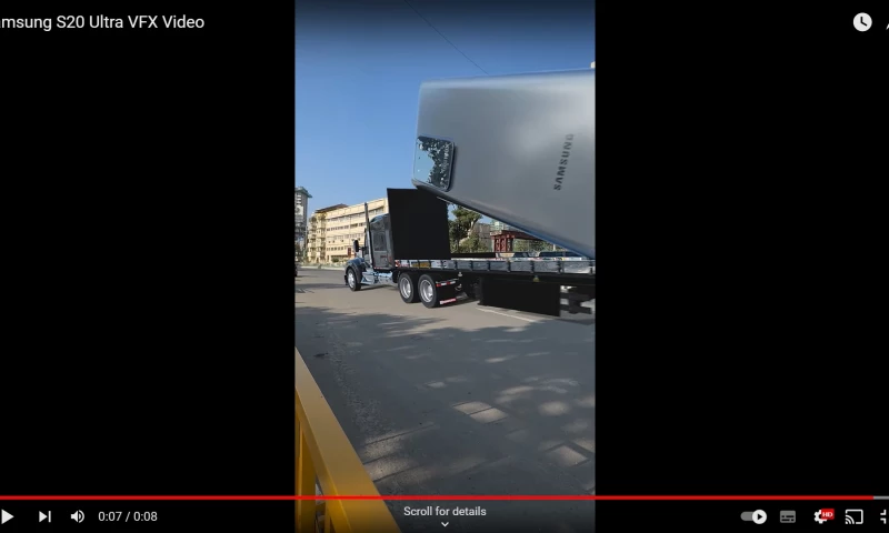 Wrexa Technologies - VFX Video for Samsung Phone