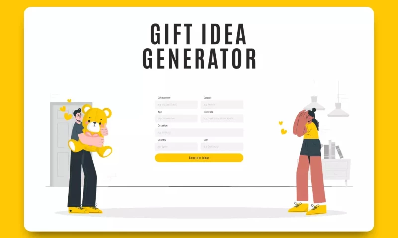Morpheon - Gift idea Generator - AI-Based Web Application