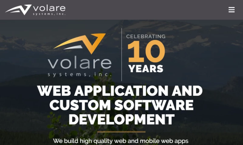 Volare Systems web site