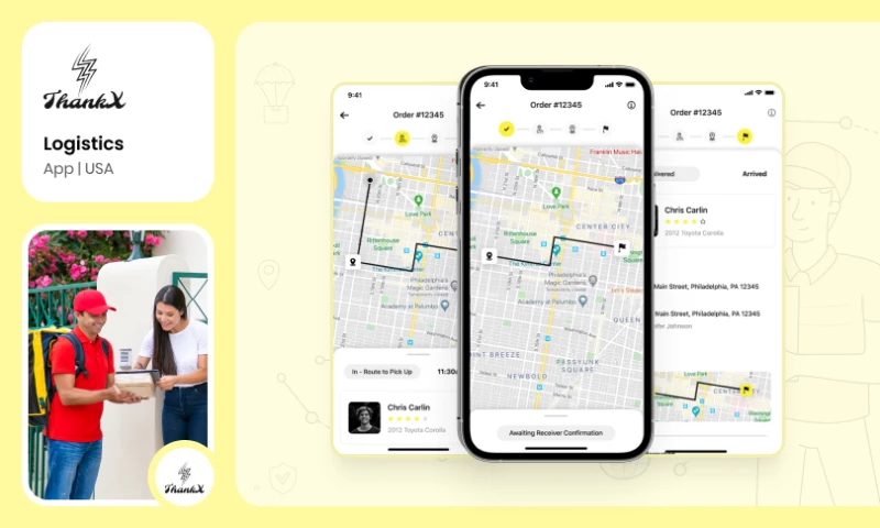 ThankX Package Delivery Application