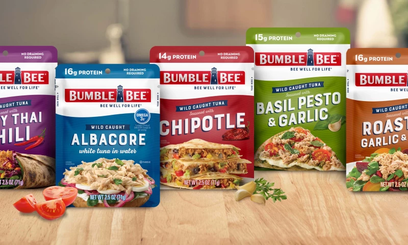 PKG Brand Design - Bumble Bee Tuna Pouches
