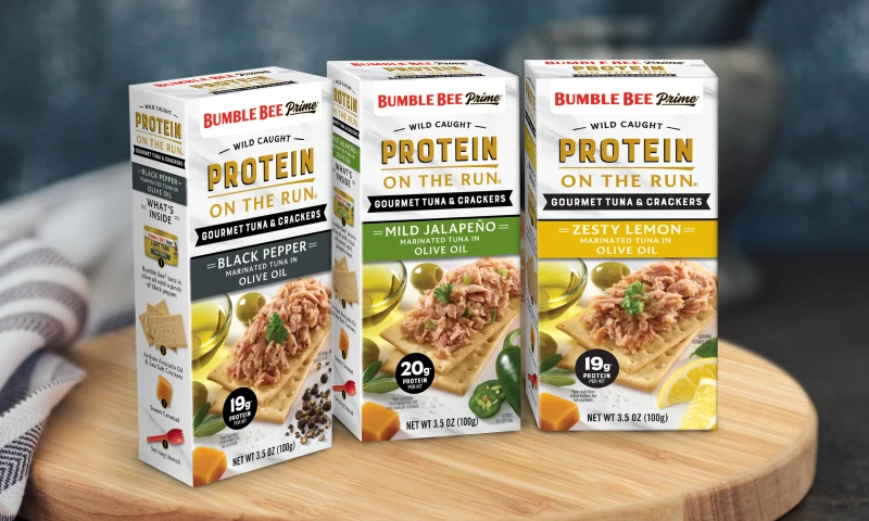 PKG Brand Design - Bumble Bee Protein Snacks