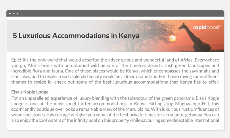 Rapid Boost Marketing