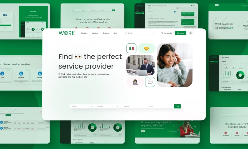 Coderfy - Web service for finding jobs in Italy