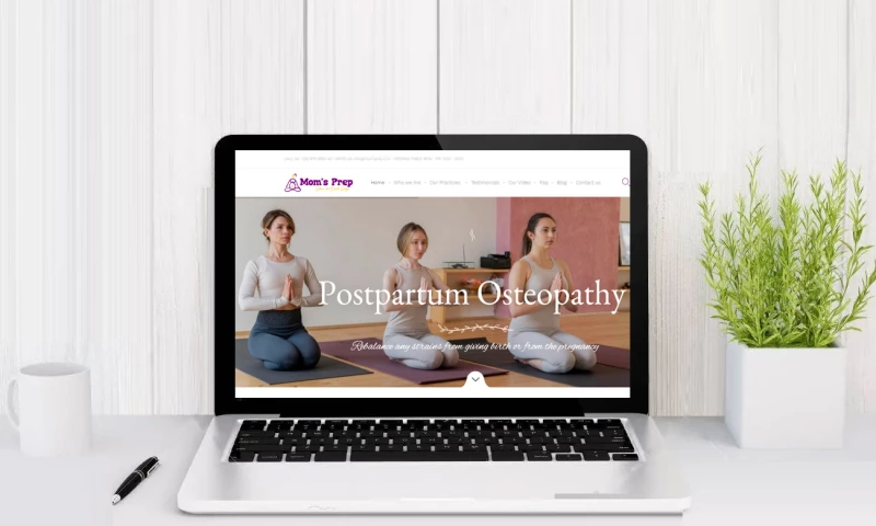 Website Design For Momsprep