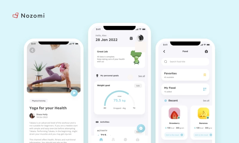 Nozomi - Increasing longevity with holistic health coaching