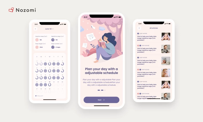 Nozomi - Sleep Support Companion for Parents