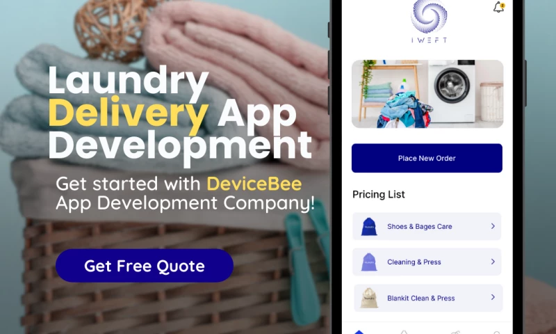 DeviceBee Technologies - Laundry & DryCleaning App