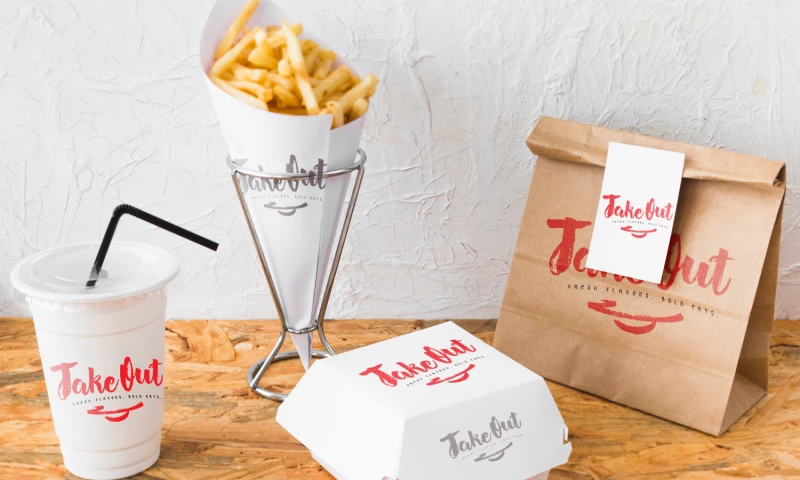 Takeout Restaurant Logo Design