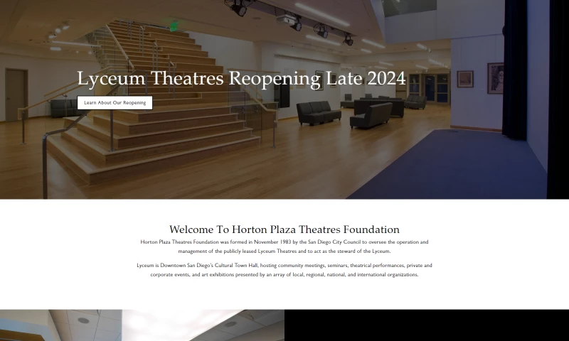Horton Plaza Theatres Foundation