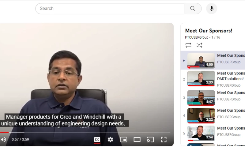 Customer Testimonial Videos: PTC/USER Group