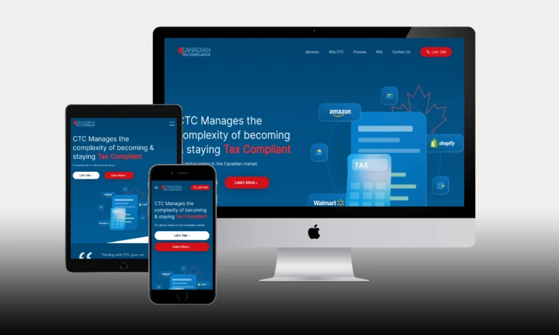 PHPYouth Software Solutions Pvt. Ltd. - Canadian Tax Compliance Website Redesign