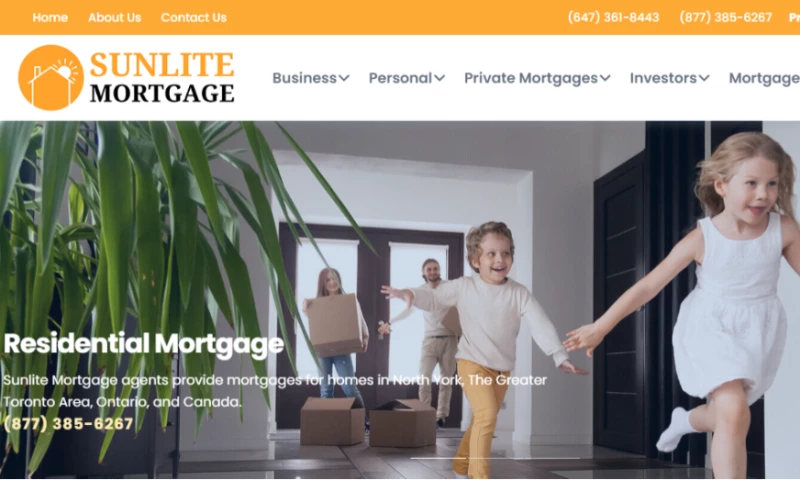 Triune Digitals - Sunlitemortgage.ca