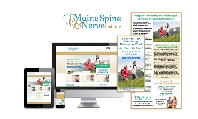 Granular Creative Marketing Design - Maine Spine & Nerve Institute - Medical Website & Marketing