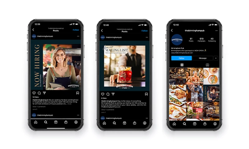 Restaurant Brand Builders - Birmingham Pub