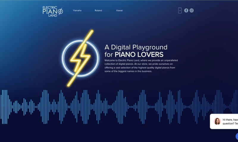Electric Piano Land - Website