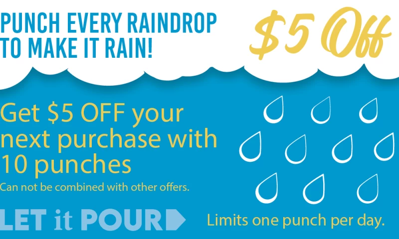 Falling Sky - Punch Card