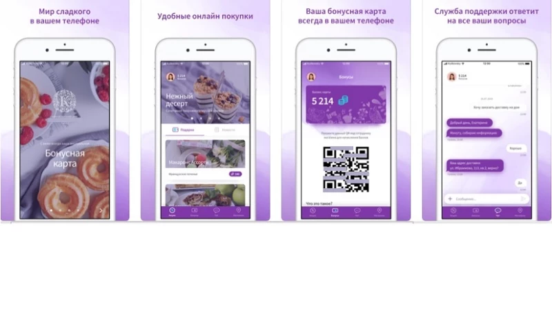 AXETA Software - Mobile apps for Confectionary fabric (iOS+Android+Admin)