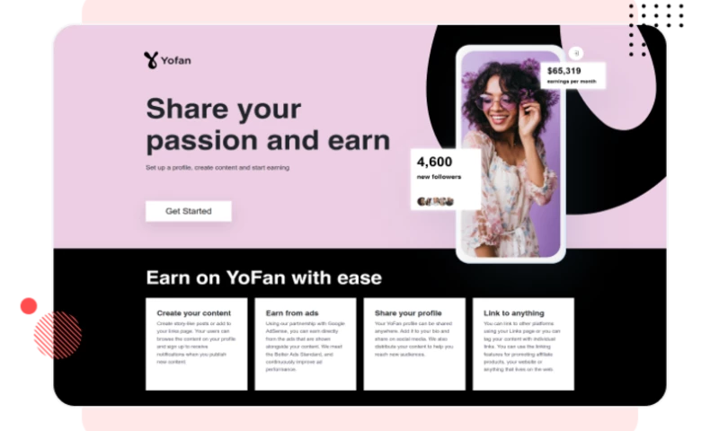 INC4 - Social media and content monetization platform