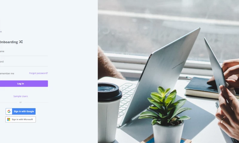 Employee onboarding portal