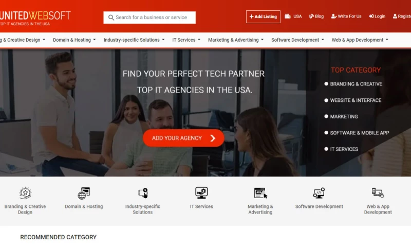 UnitedWebSoft - Top digital agency listing of USA