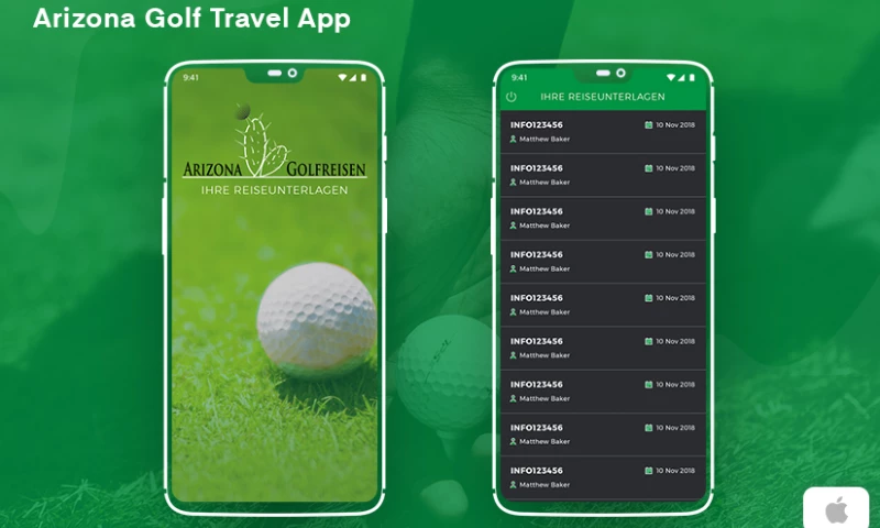Zealous System - Arizona Golf Travel App