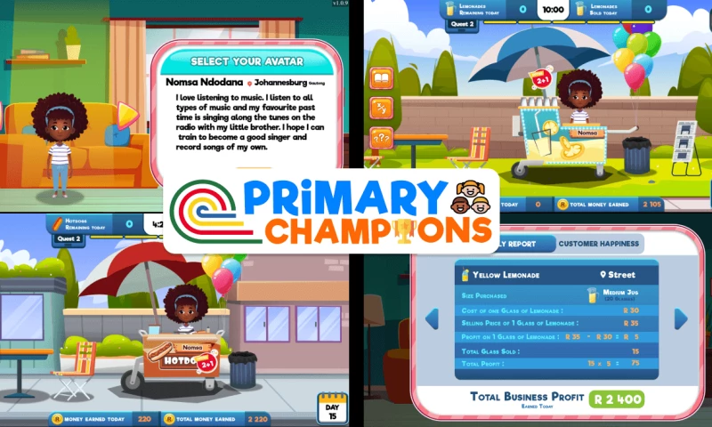 AppRoarr Studios - Allan Gray Primary Champions