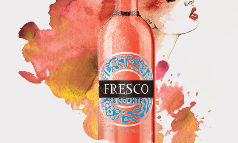 CreativeHarder - Key visuals and prints for Fresco wine