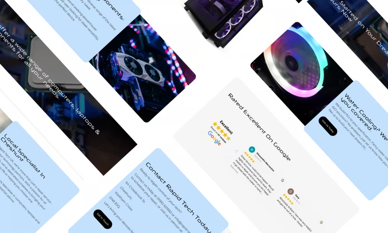 SDS Click - Crafting a strong online presence for a laptop repair and hardware retailer based in Hertfordshire