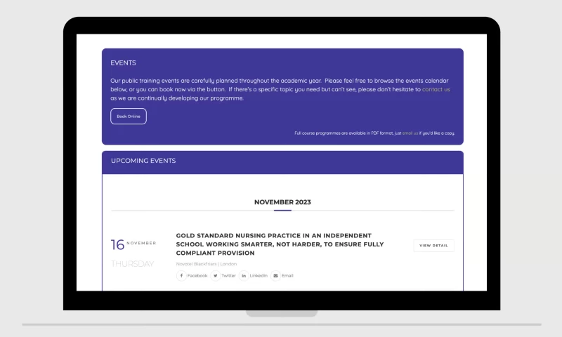 SDS Click - Website design for a leading consultancy drawing on inspiration from web design trends from 2023