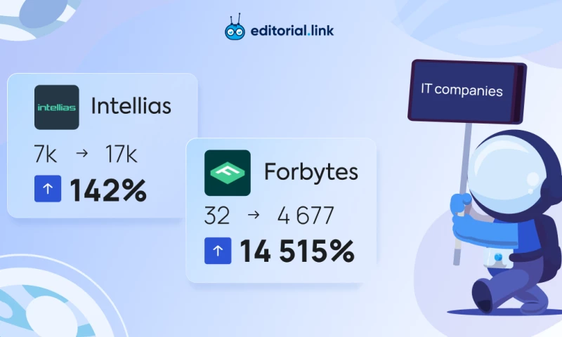 Editorial.Link - Case studies for software development link building