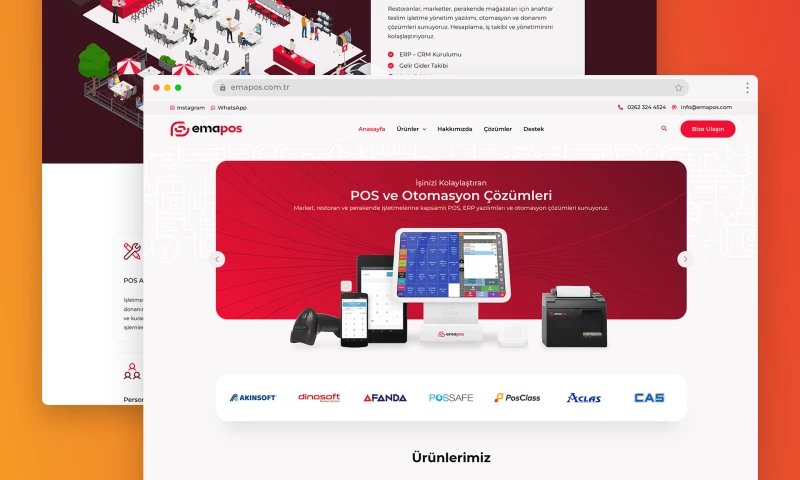 ROG Medya - EmaPOS Web Design