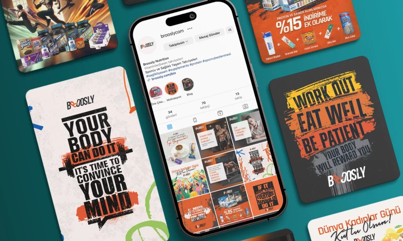 ROG Medya - Broosly Nutrition Social Media Management